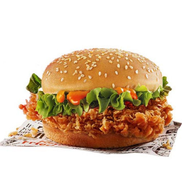 Tounsi zinger sandwich