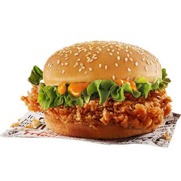 Spicy zinger sandwich
