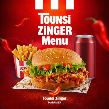 Tounsi Zinger Menu